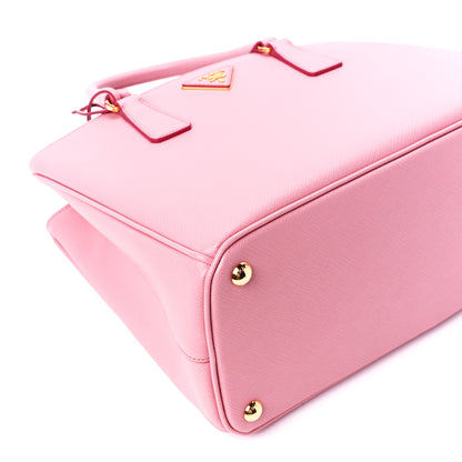Prada Saffiano Lux Medium Tote Petalo 10 of 11