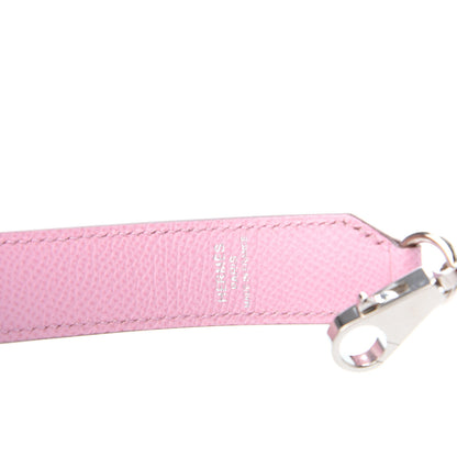 Hermes Epsom 25mm Hexagone Tressage Shoulder Strap Mauve Sylvestre Rouge H Jaune de Naples 3 of 3
