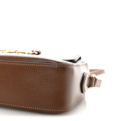 Gucci Azalea Calfskin Small Horsebit 1955 Shoulder Bag Brown Sugar 10 of 10