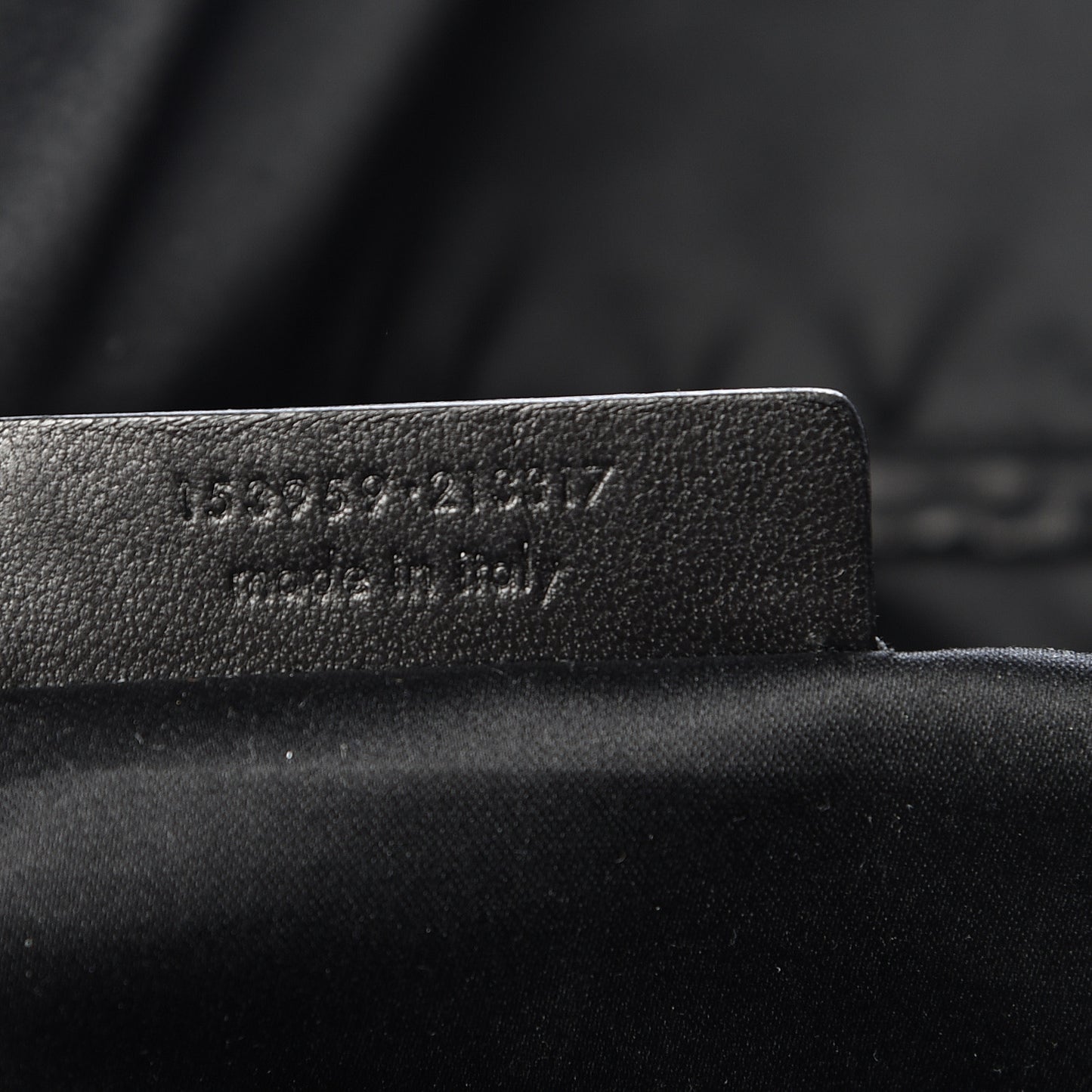 Metallic Calfskin Oversized Muse Gunmetal