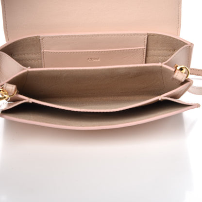 Chloe Smooth Calfskin Drew Bijou Clutch Cement Pink 6 of 9
