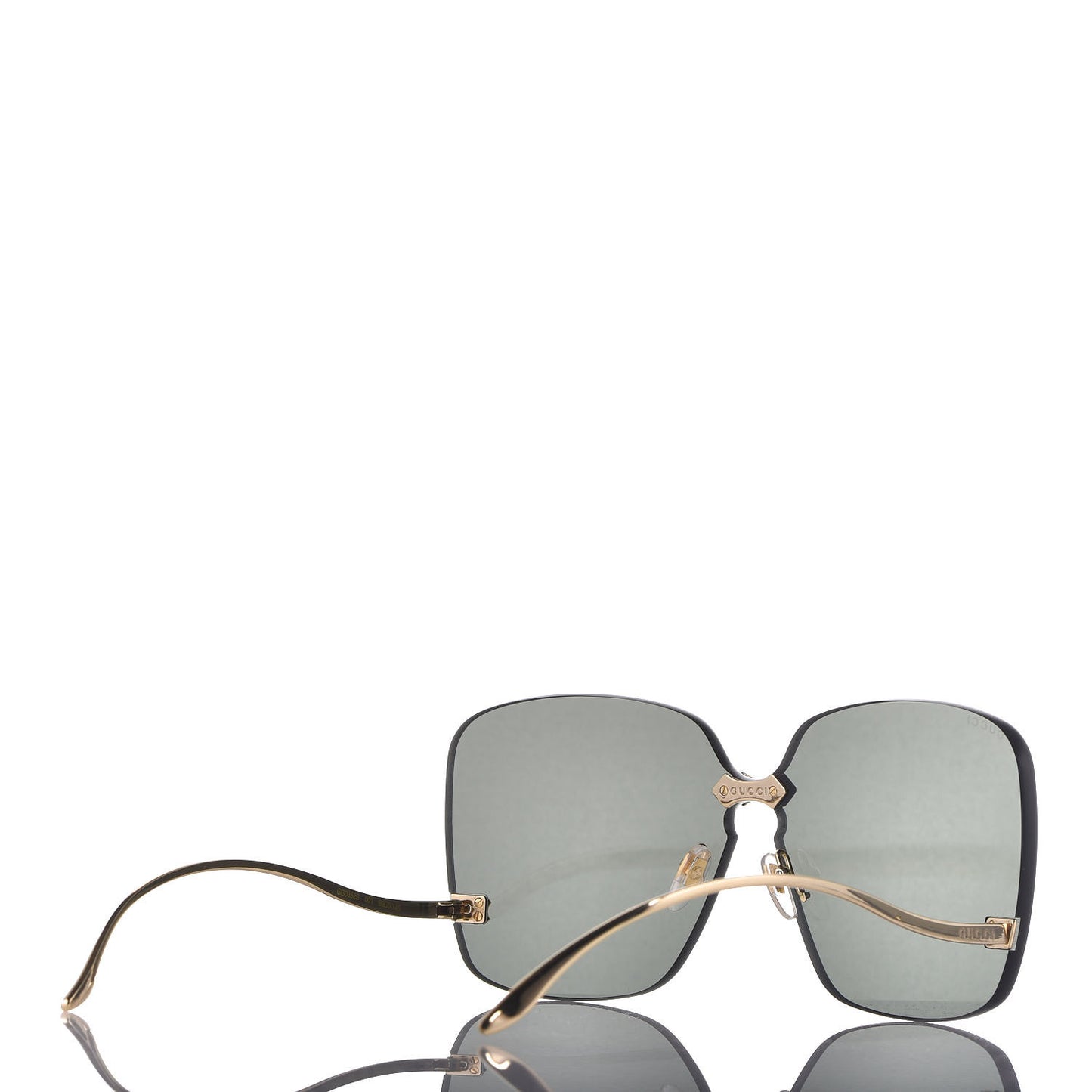 Rimless Sunglasses GG0352S Gold