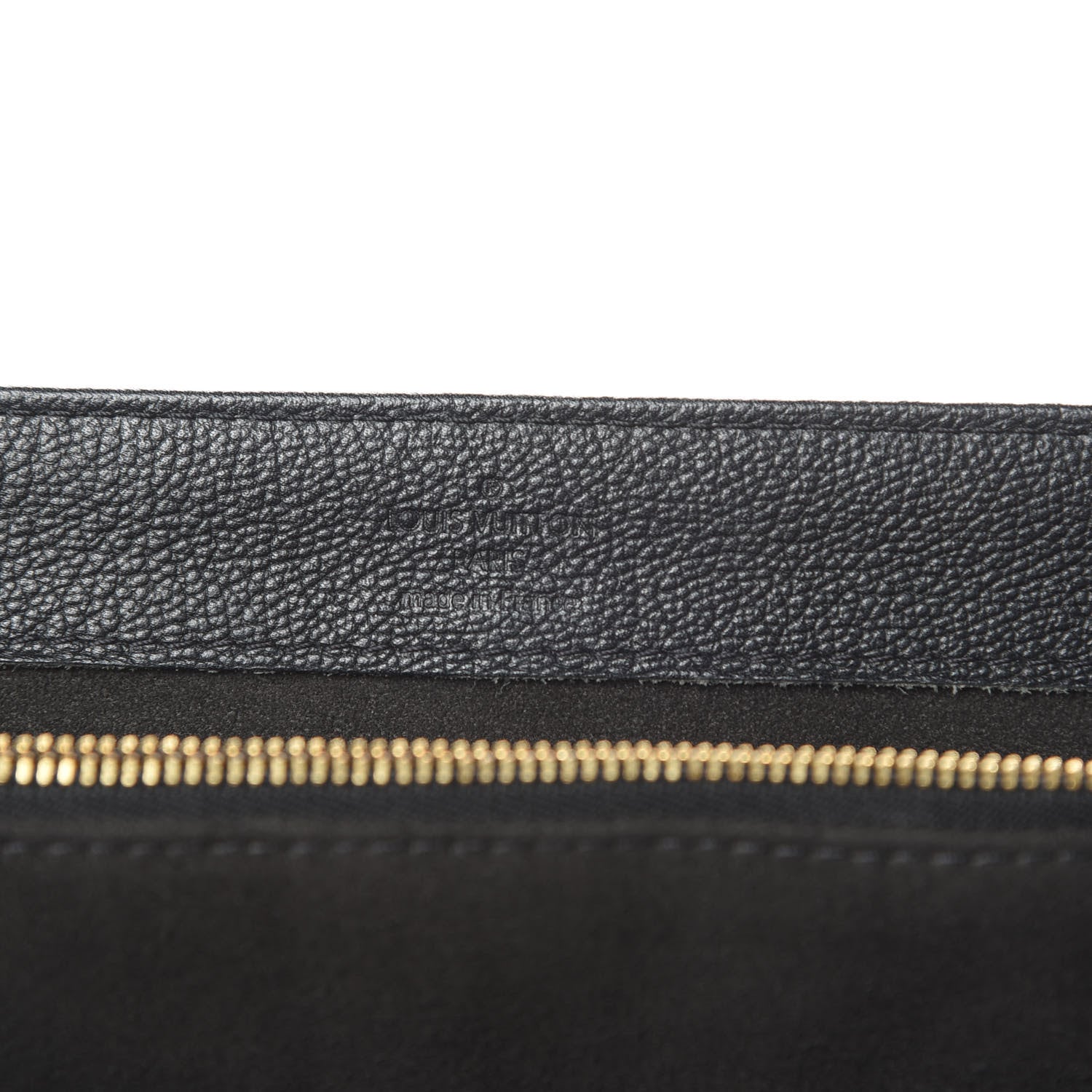 Louis Vuitton Calfskin Monogram Very One Handle Black 6 of 18