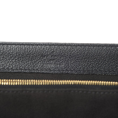 Louis Vuitton Calfskin Monogram Very One Handle Black 6 of 18