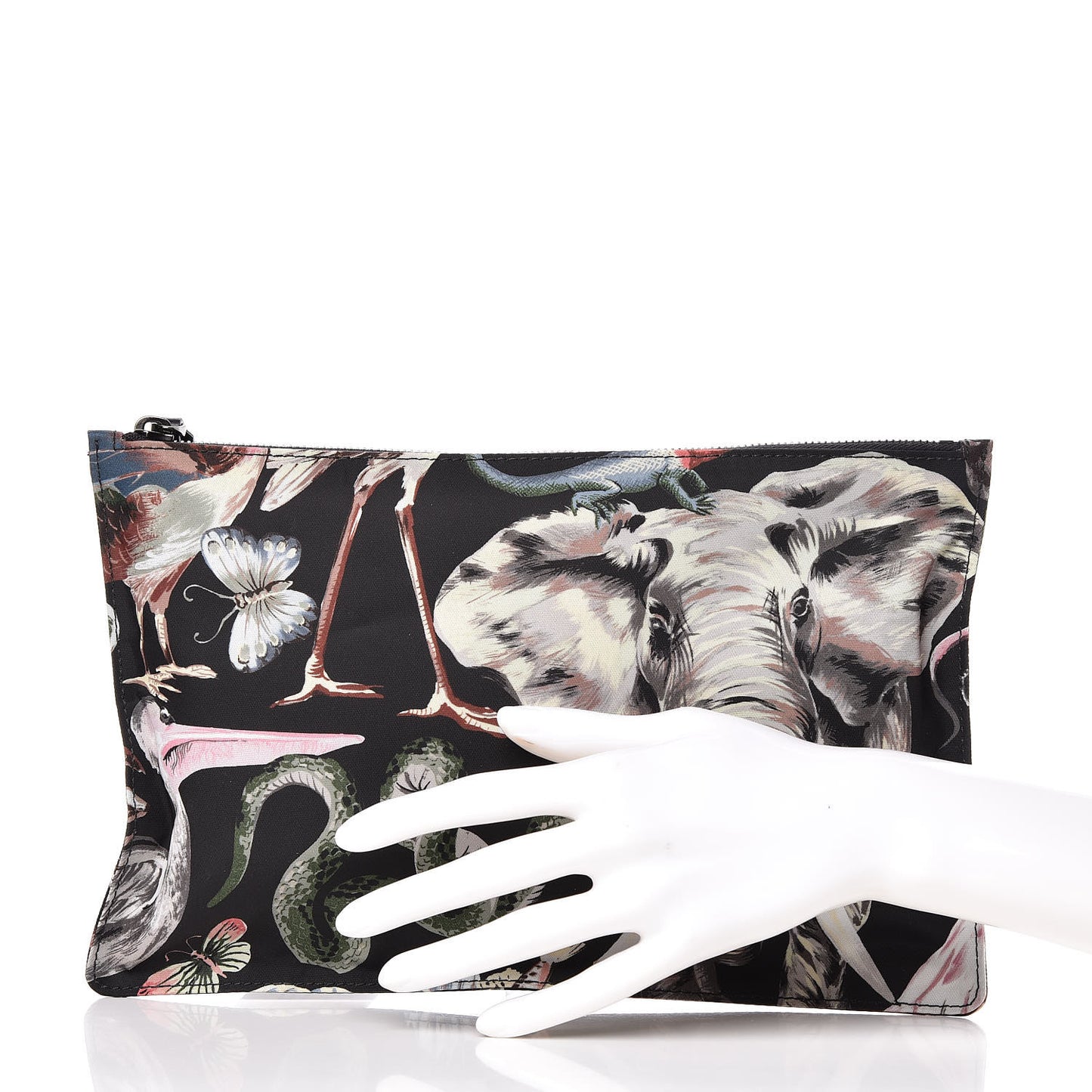 Nylon Fantastic Animal Pouch Black