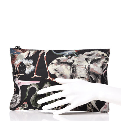 Valentino Garavani Nylon Fantastic Animal Pouch Black 2 of 9
