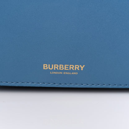 Burberry Calfskin Small Olympia Shoulder Bag Blue 6 of 14