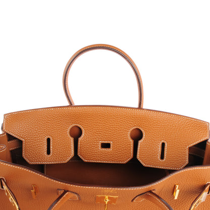 Hermes Togo Birkin 35 Gold 9 of 23