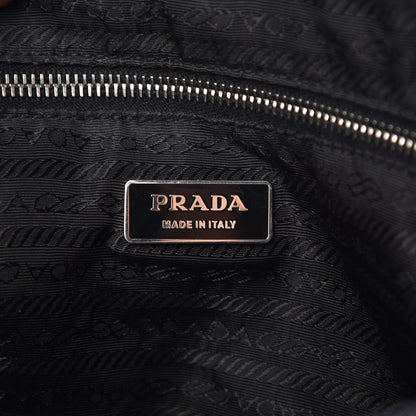 Prada Soft Calfskin Satchel Black 6 of 14