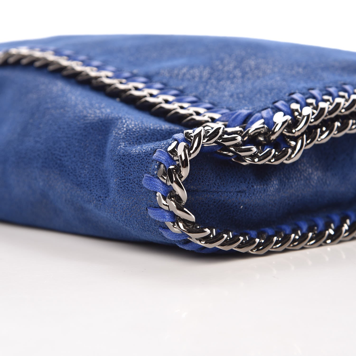 Stella McCartney Shaggy Deer Falabella Messenger Royal Blue 6 of 9