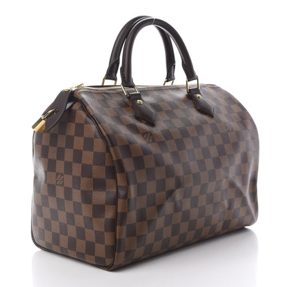 Louis Vuitton Damier Ebene Speedy 30 3 of 8