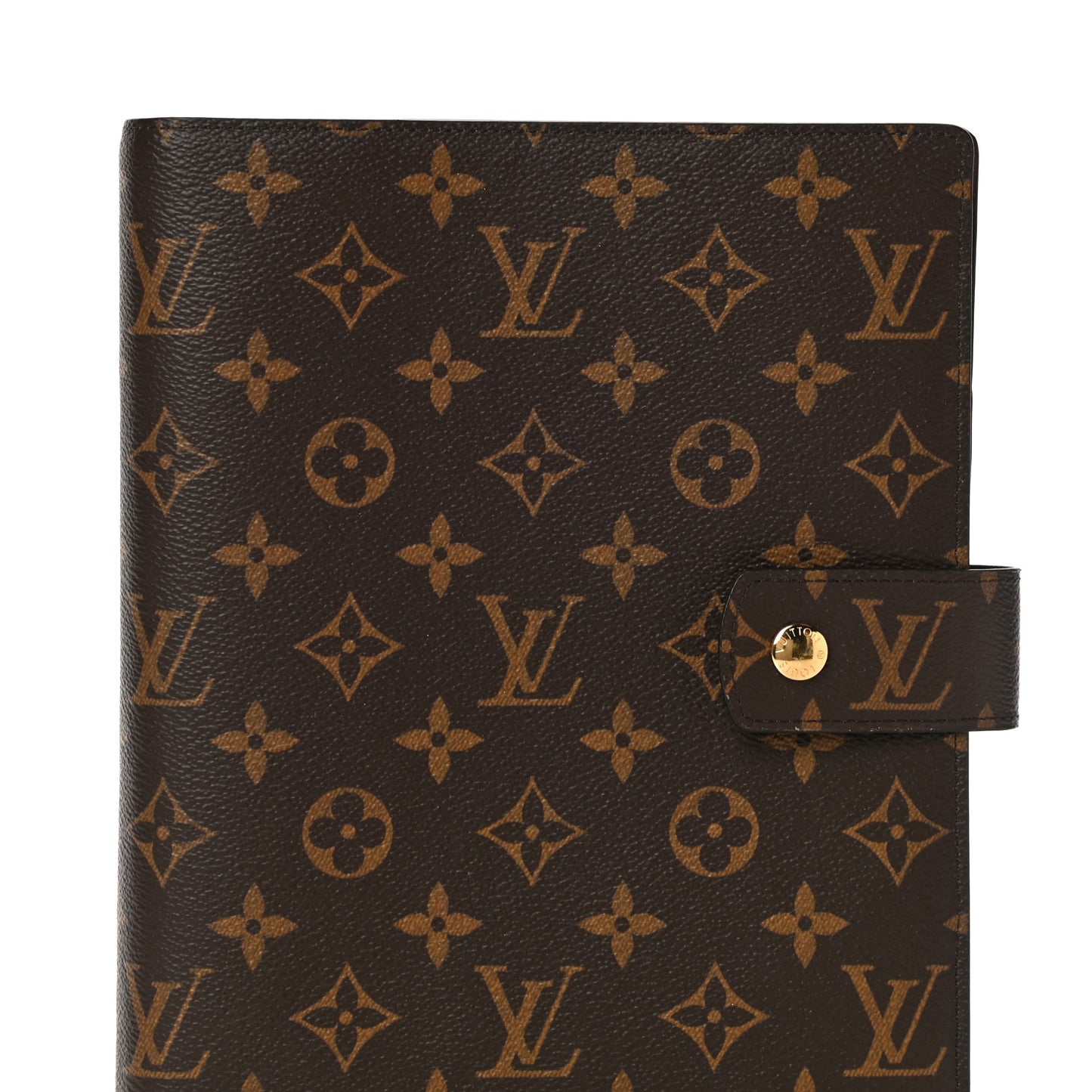 Monogram Large Ring Agenda Cover