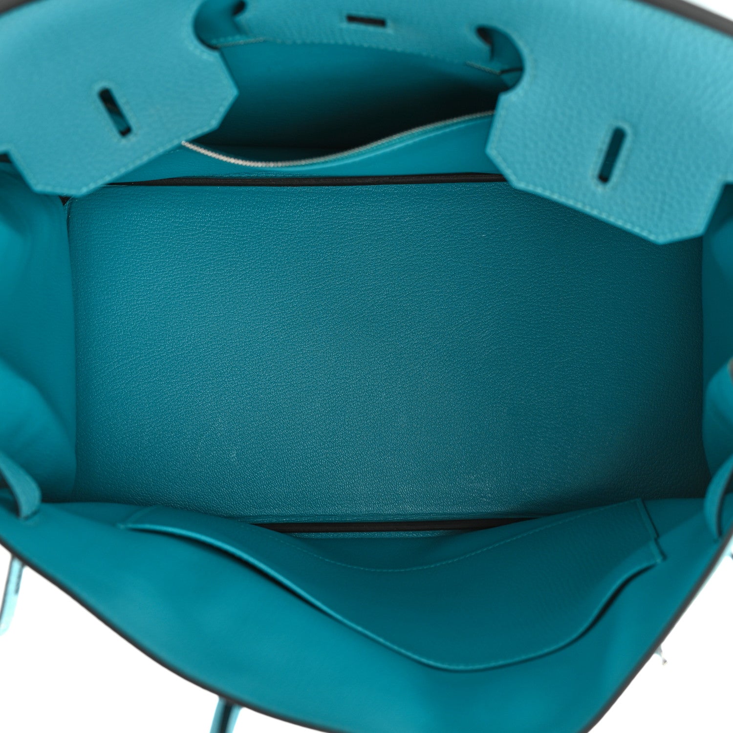 Hermes Togo Birkin 35 Turquoise 4 of 9