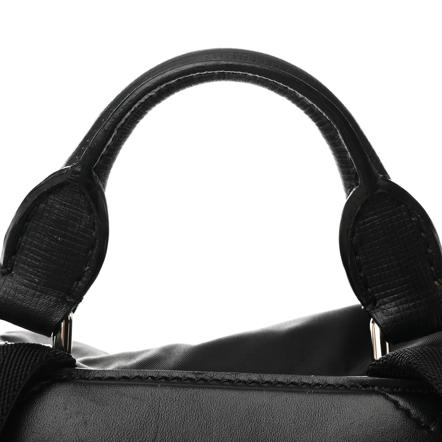 Technical Nylon Large Rucksack Backpack Black