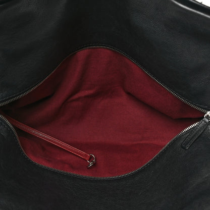 Chanel Caviar Large CC Tuck Tote Black 5 of 10