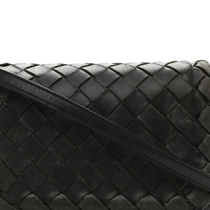 Bottega Veneta Nappa Intrecciato Mini Crossbody Bag Black 7 of 12