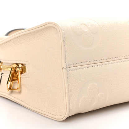 Louis Vuitton Empreinte Monogram Giant OnTheGo East West Creme 9 of 10