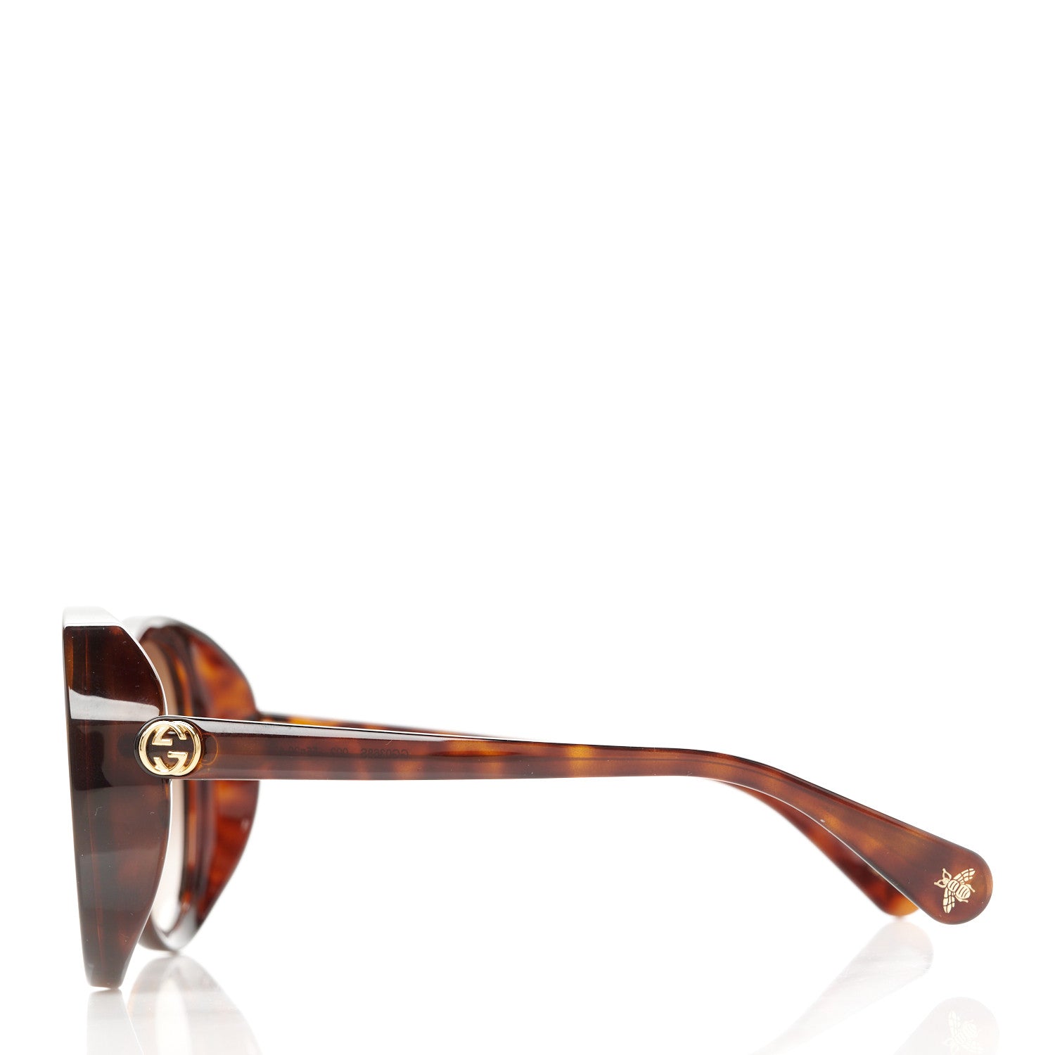 Gucci Acetate GG Sunglasses GG0368S Havana 3 of 8