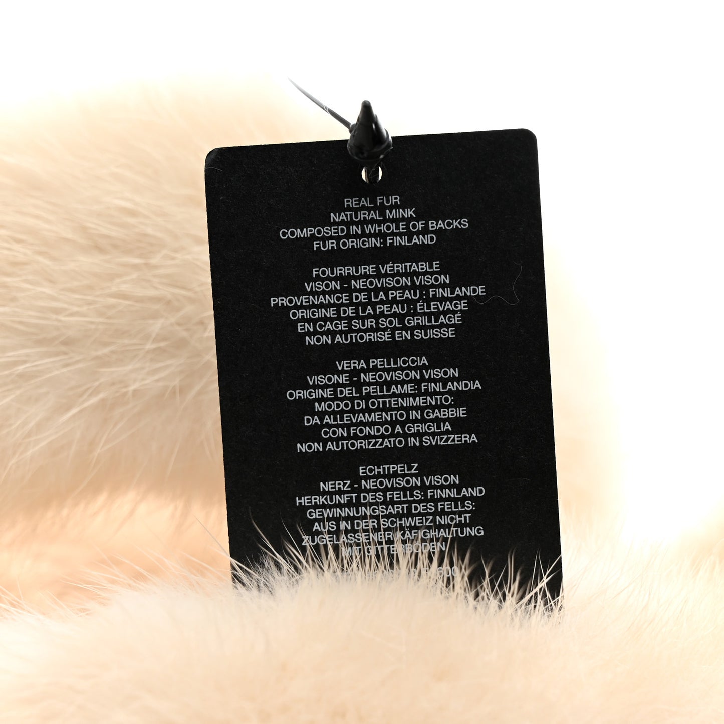 Mink Bleach Slides 39 White