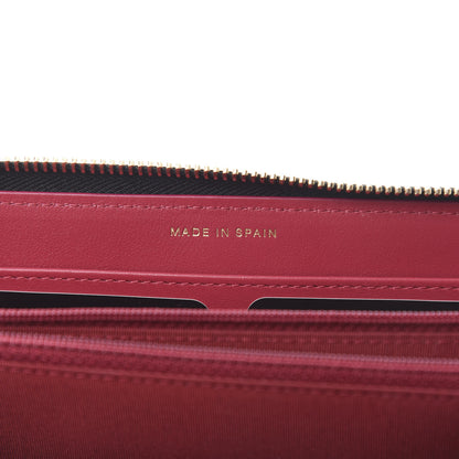 Chanel Shiny Goatskin Quilted Chanel 19 Long Zipped Around Wallet Black 7 of 9