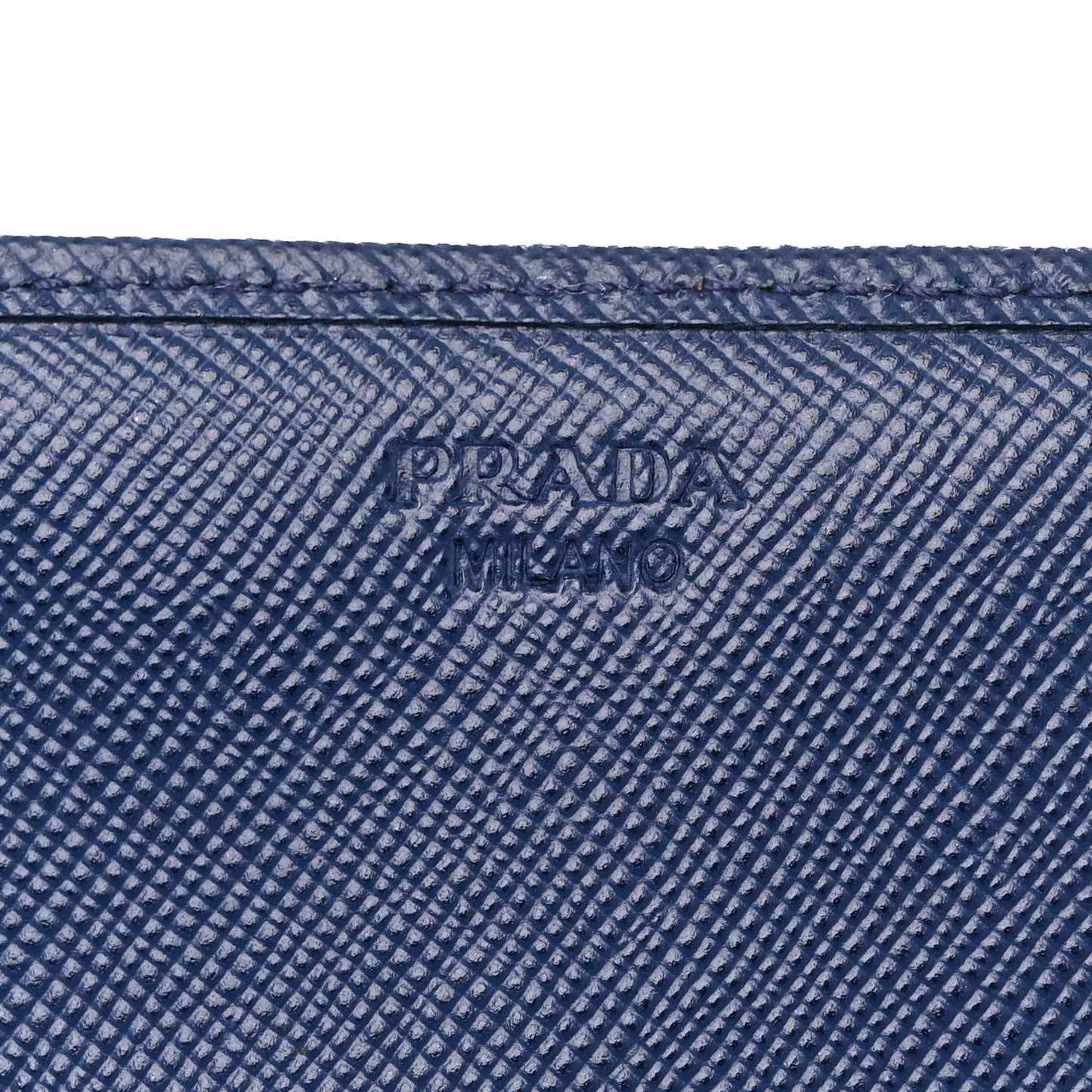 Saffiano Triangle Continental Flap Wallet Bleuette