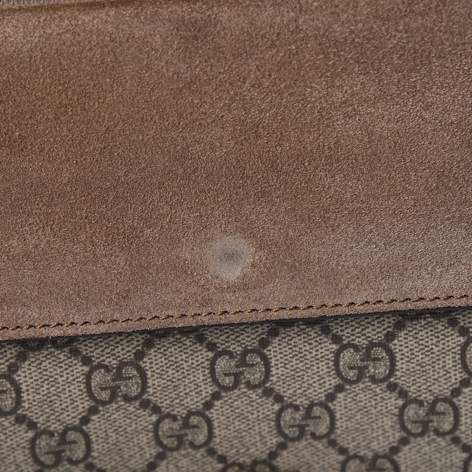 Gucci GG Supreme Monogram Small Dionysus Shoulder Bag Taupe 9 of 10