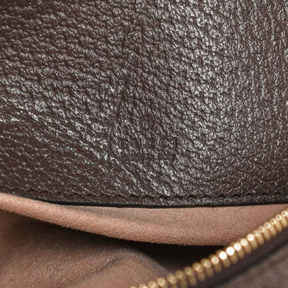 Gucci GG Supreme Monogram Web Mini Ophidia Round Backpack Brown 5 of 8