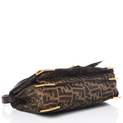 Fendi Zucca Vitello Classico No.1 Satchel Tobacco Moro 4 of 9