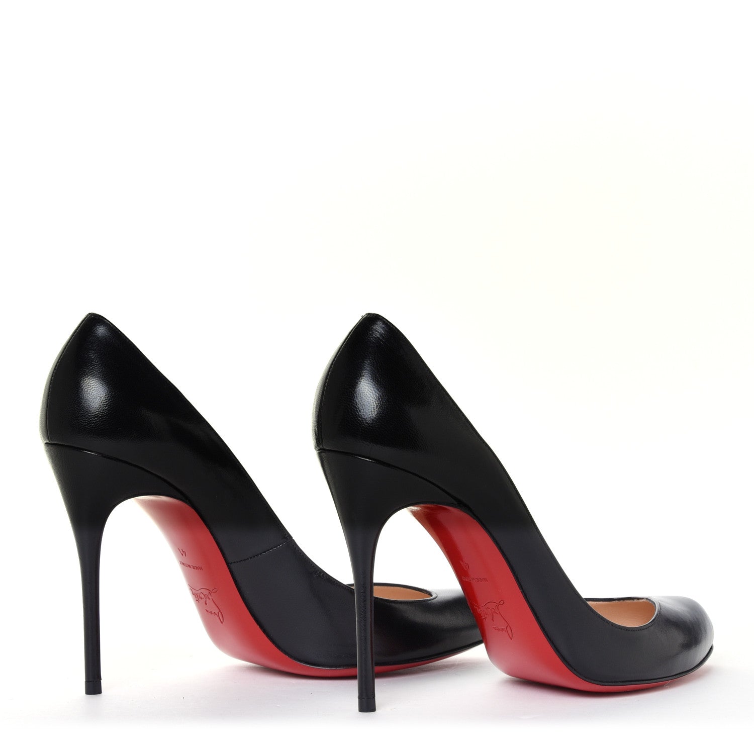 Christian Louboutin Calfskin Maudissima 100 Pumps 41 Black 5 of 12