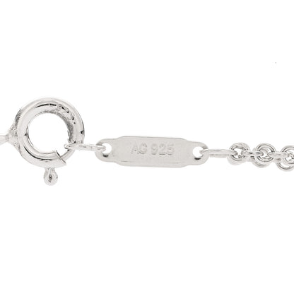 Tiffany Sterling Silver Infinity Pendant Necklace 5 of 5