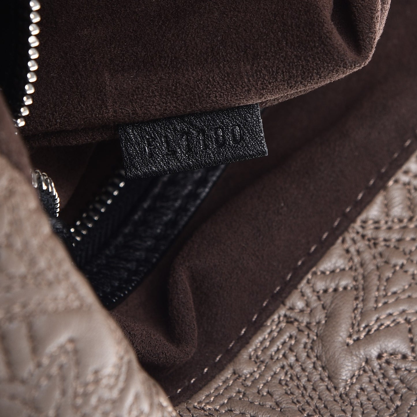Monogram Lambskin Antheia Hobo PM Fumee