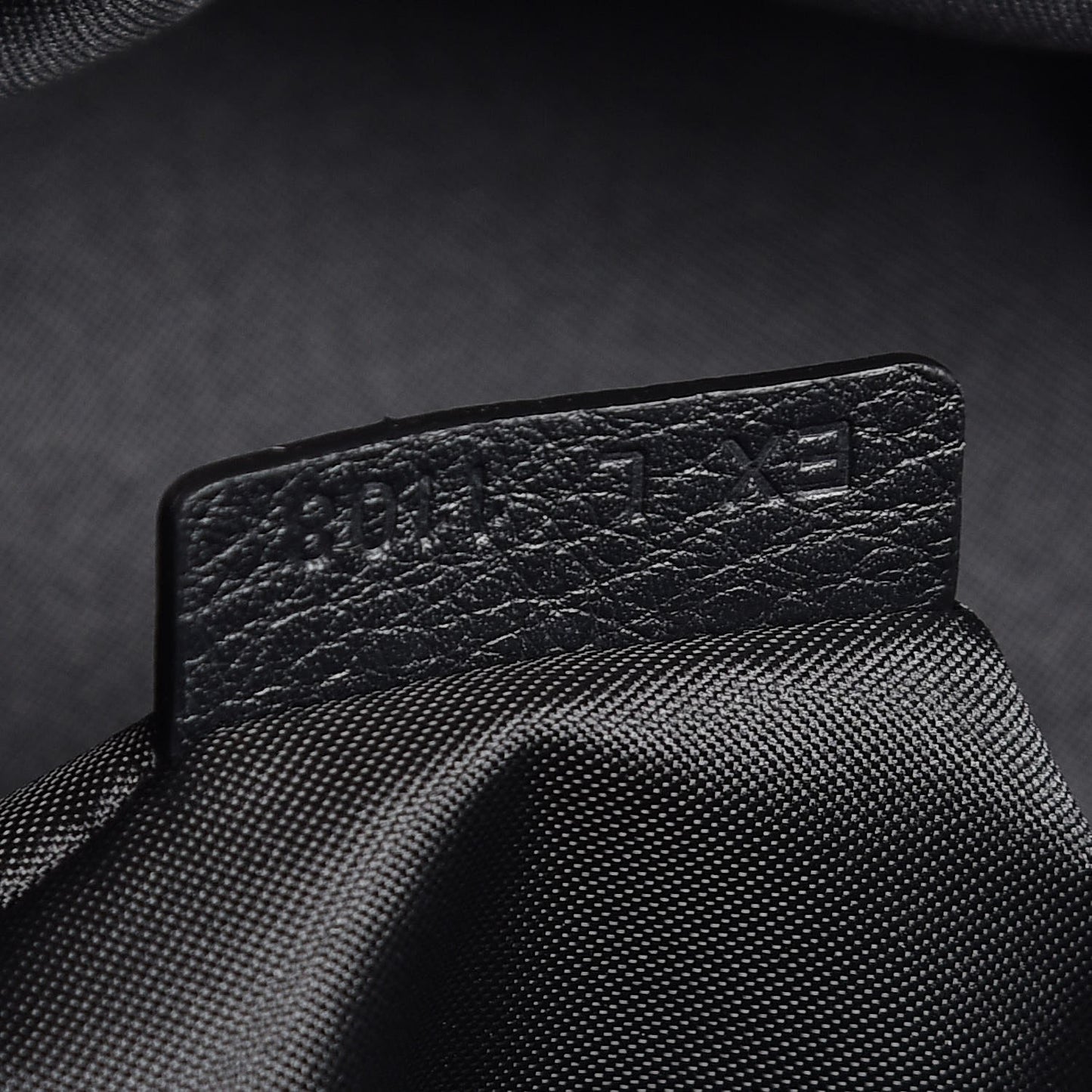Nylon Logo Urban Backpack Black White