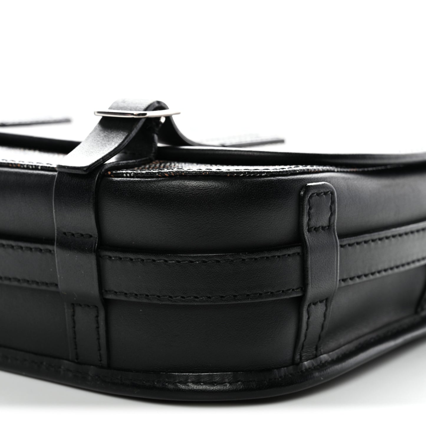 Goyardine Belvedere PM Messenger Bag Black