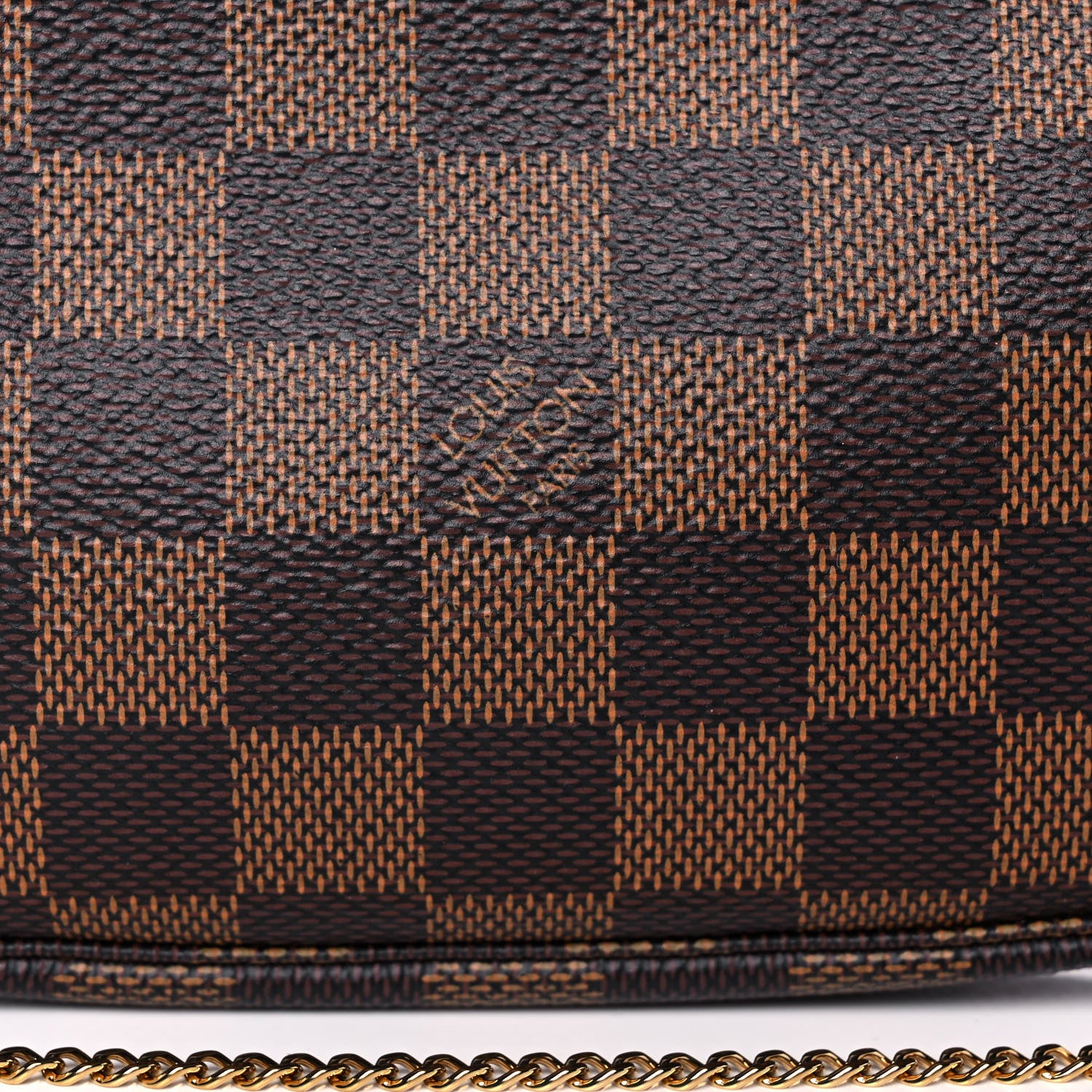 Louis Vuitton Damier Ebene Mini Pochette Accessories 8 of 10