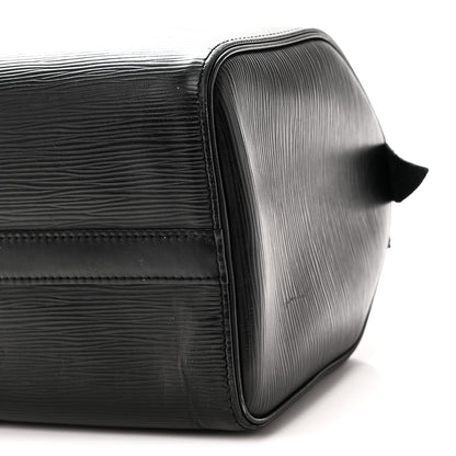 Louis Vuitton Epi Speedy 25 Black Black 9 of 10