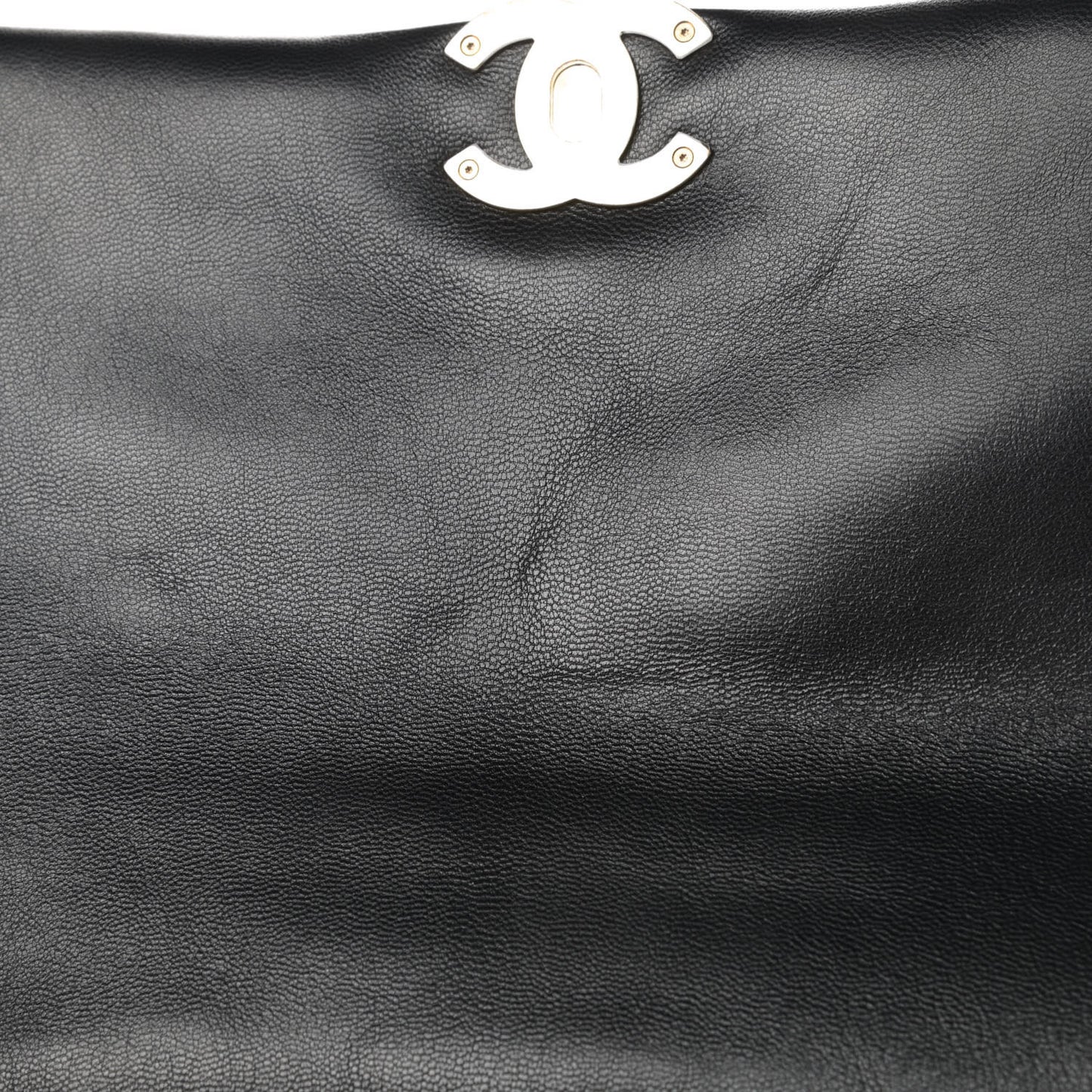 Goatskin Quilted Large Chanel 19 Flap Black