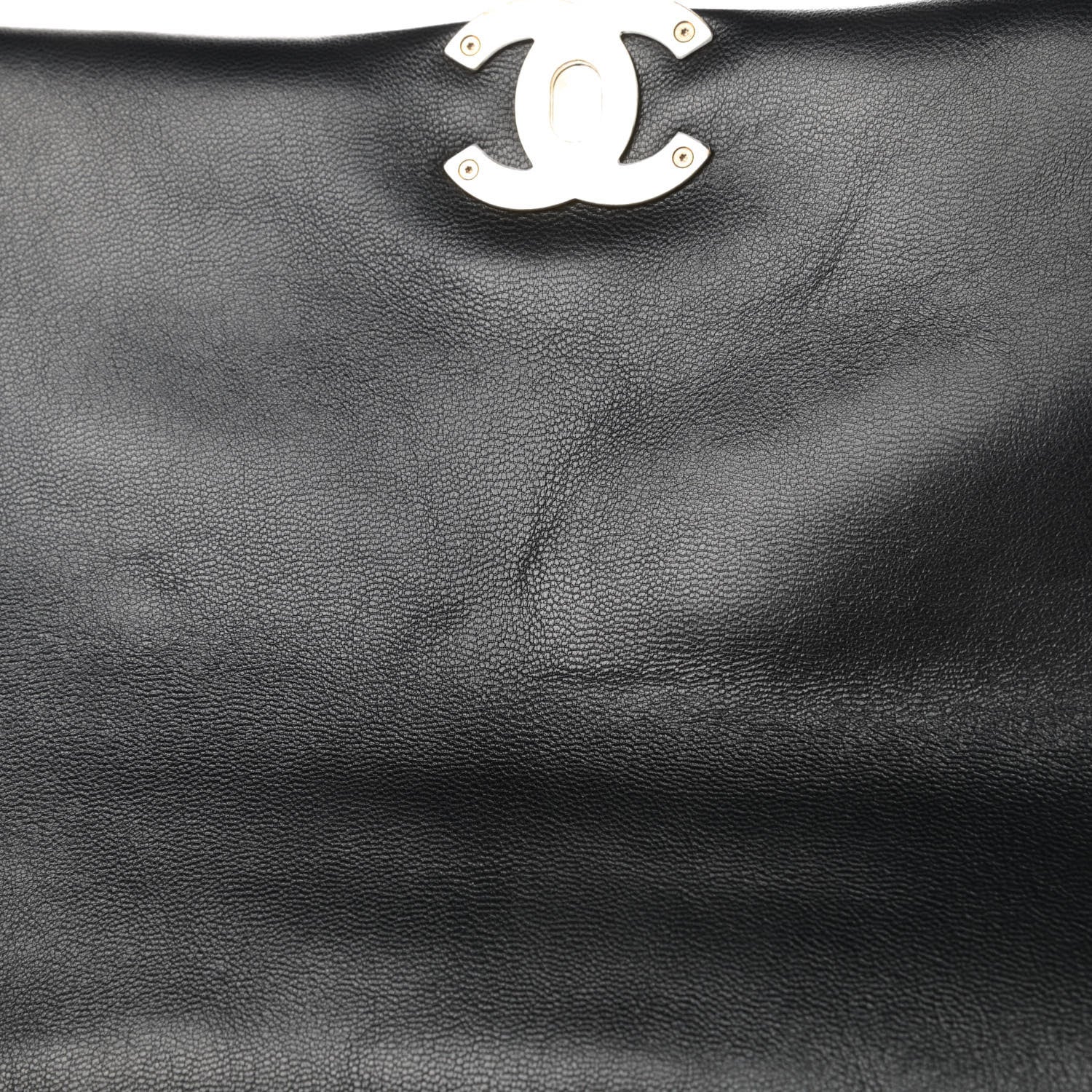 Chanel Goatskin Quilted Large Chanel 19 Flap Black 8 of 13