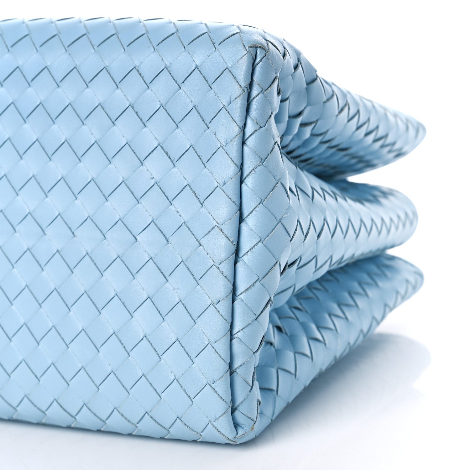 Bottega Veneta Light Calf Intrecciato Small Roma Topazio 8 of 8