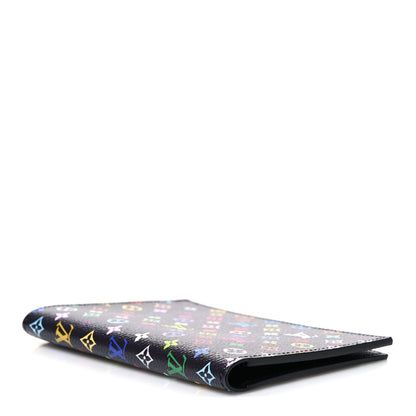 Louis Vuitton LV X TM Monogram Multicolor Passport Cover Black 4 of 6