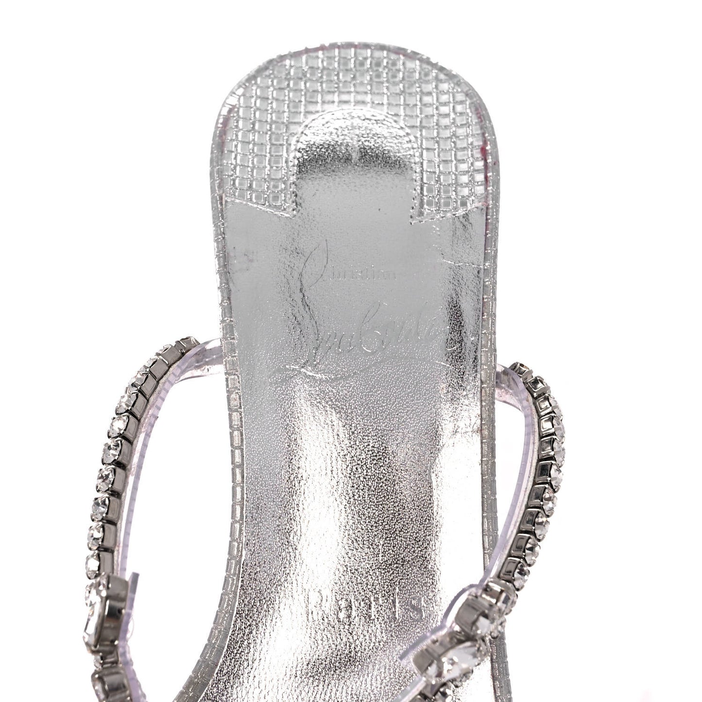 PVC Crystal Just Queen 100 Sandals 37 Crystal