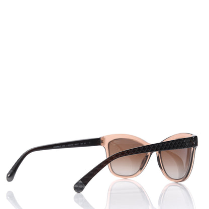 Chanel Polarized CC Cat Eye Sunglasses 5330-A Brown 4 of 4