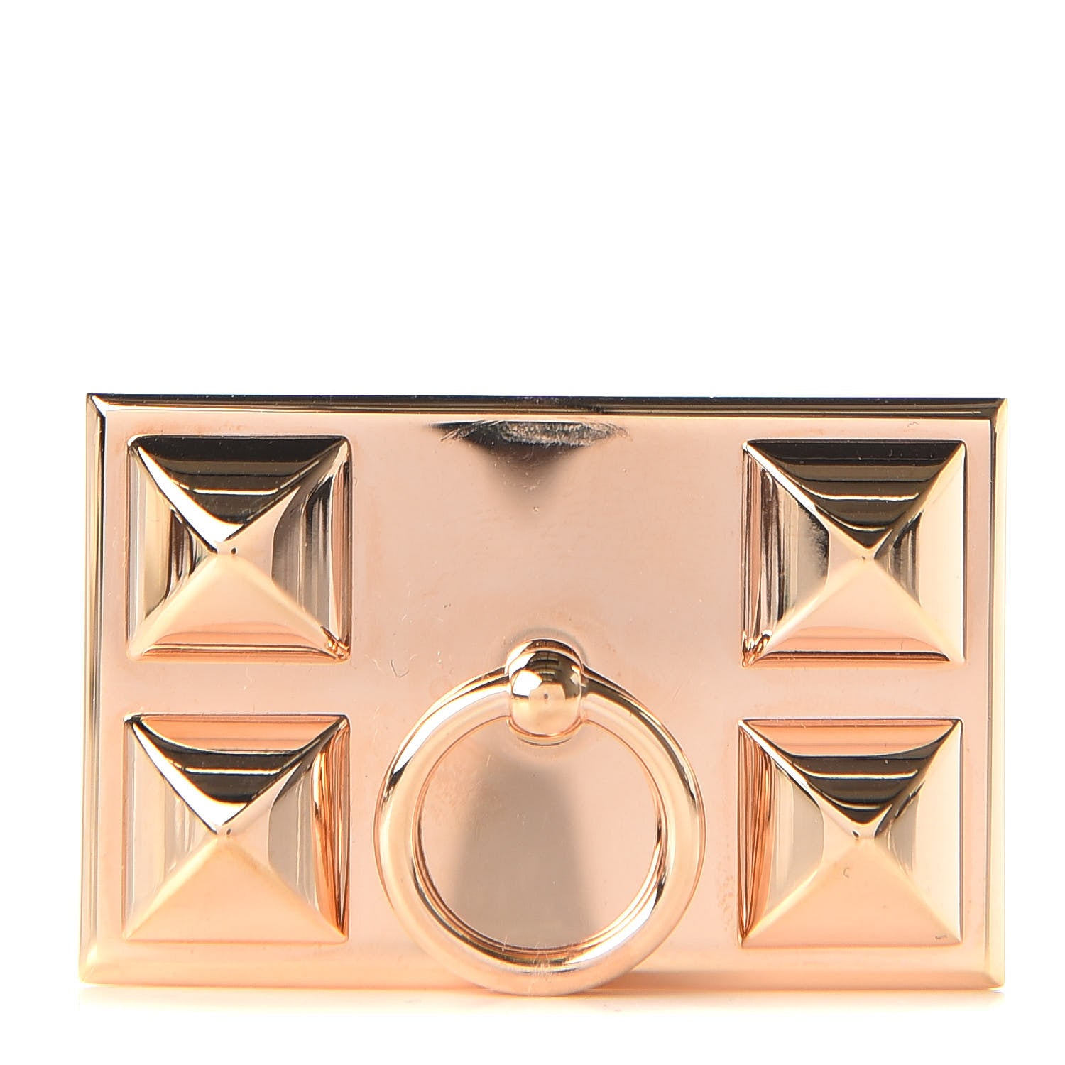 Hermes Collier de Chien 32mm Belt Buckle Rose Gold 1 of 5