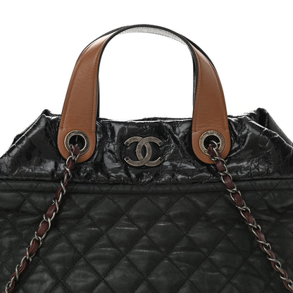 Chanel Iridescent Calfskin Small In The Mix Tote Black 7 of 10