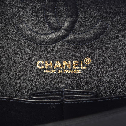 Chanel Caviar Quilted Small Double Flap Navy 6 of 13