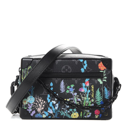 Louis Vuitton Monogram Eclipse Flower Print Mini Soft Trunk 1 of 12