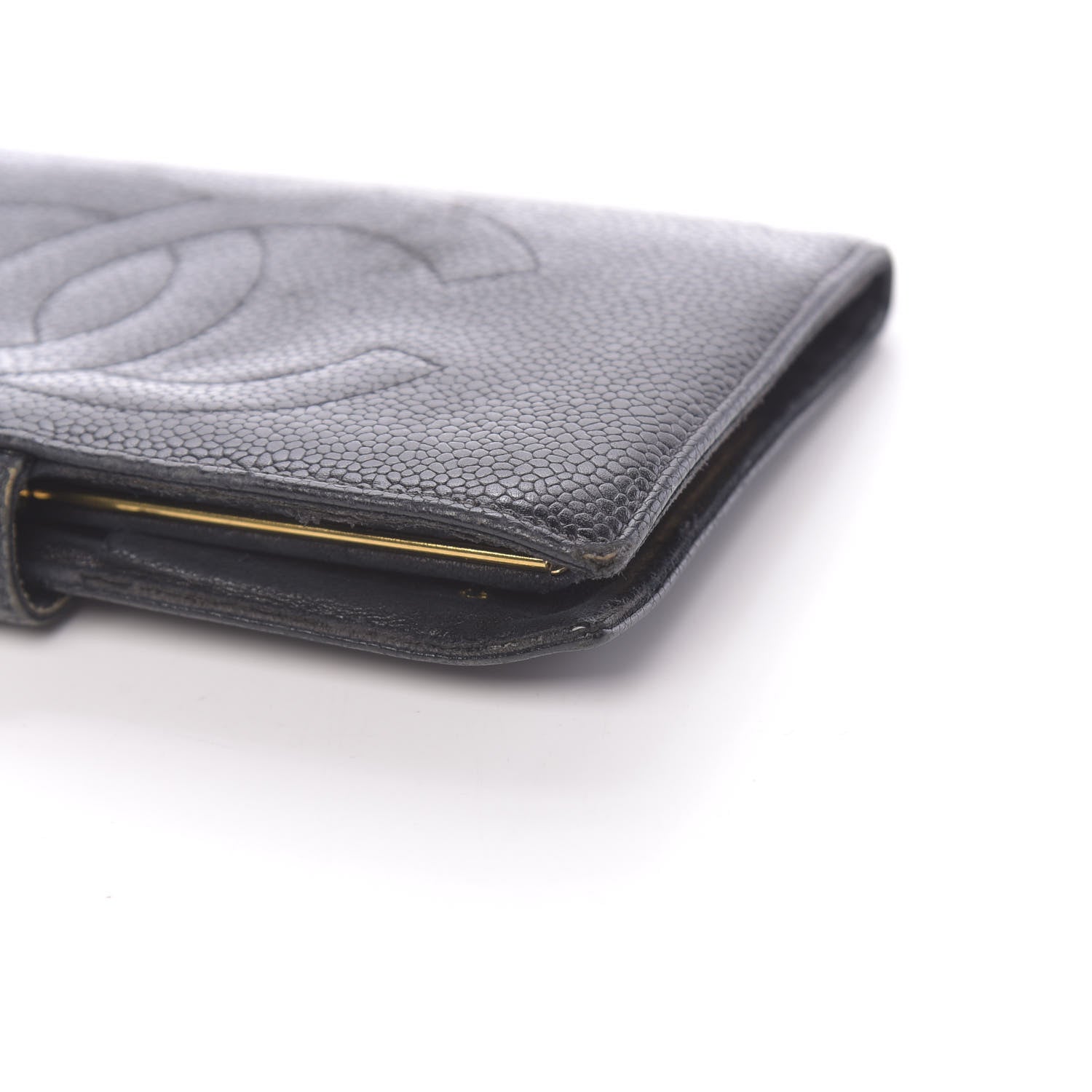 Chanel Caviar Timeless CC French Wallet Black 12 of 16