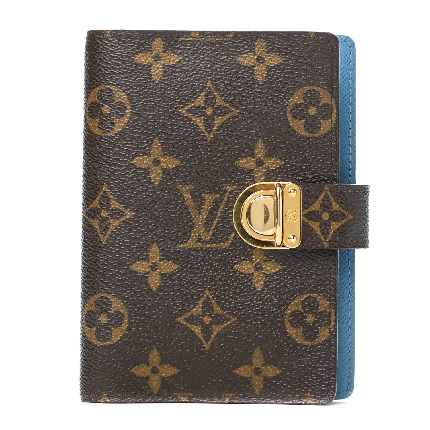 Louis Vuitton Monogram Koala Small Ring Agenda Cover Blue 1 of 9