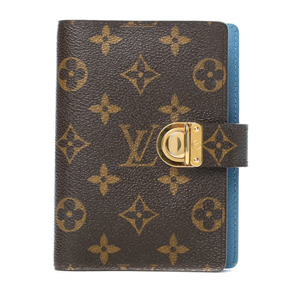 Louis Vuitton Monogram Koala Small Ring Agenda Cover Blue 1 of 9