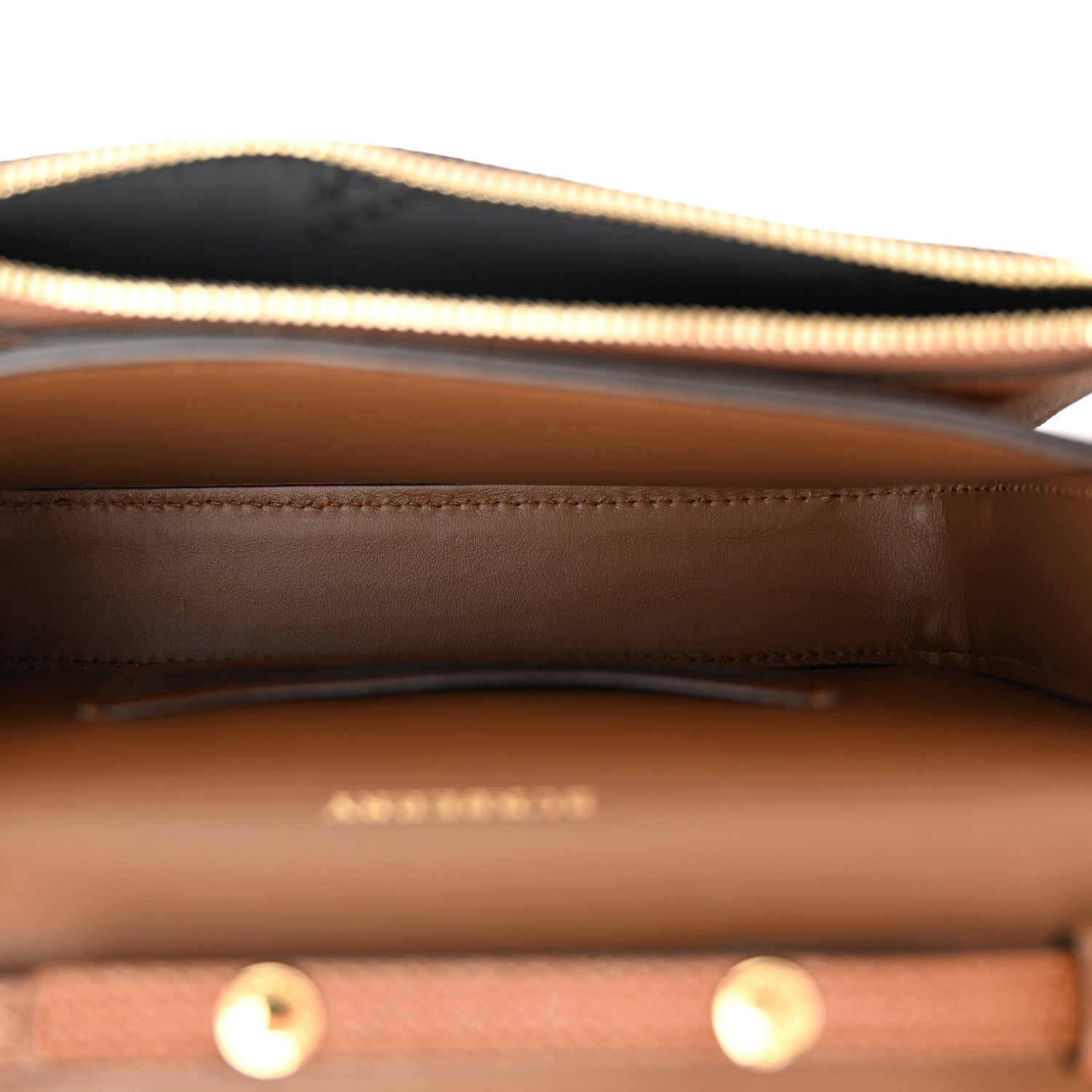 Burberry Calfskin Haymarket Check Hayes Crossbody Bright Toffee 5 of 9