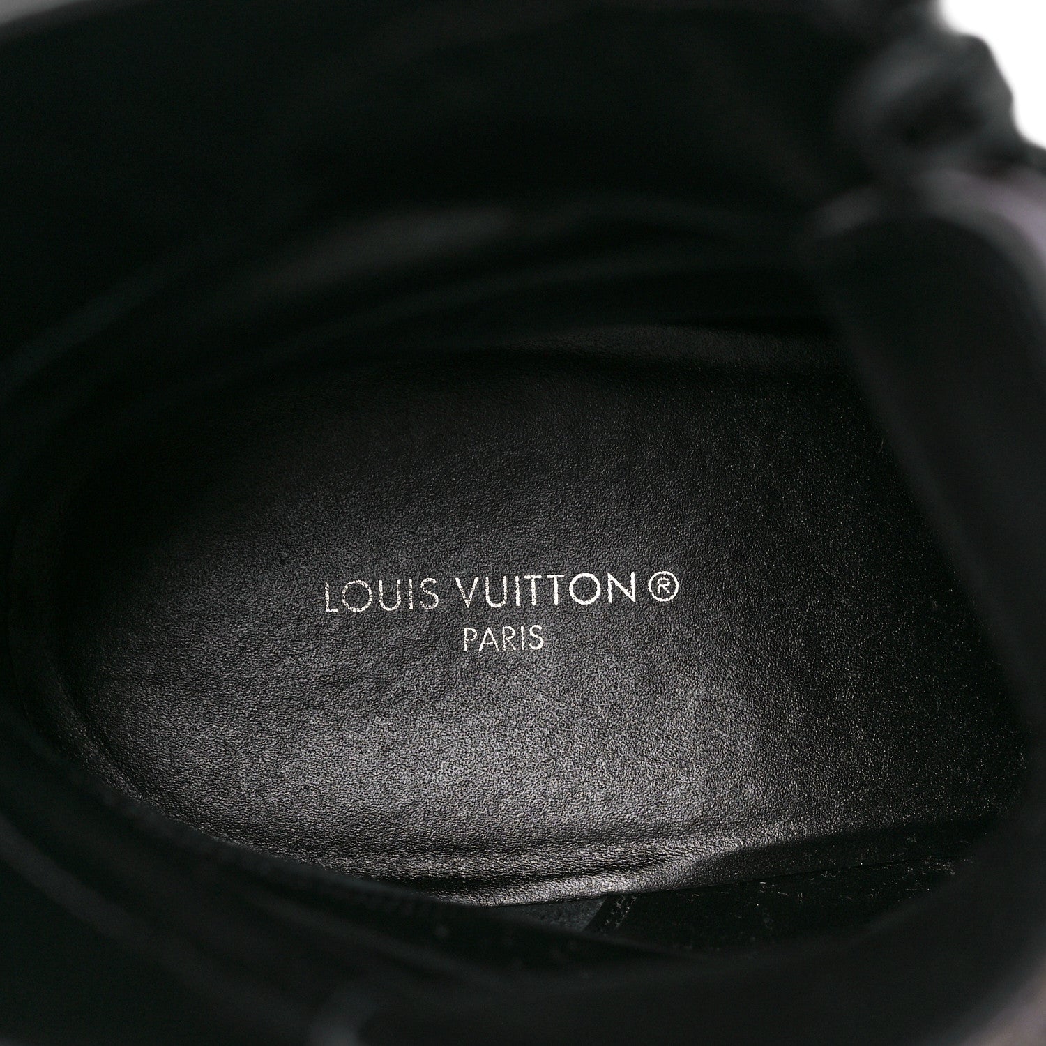 Louis Vuitton Suede Calfskin Monogram Laureate Platform Desert Boots 39.5 Black 7 of 8